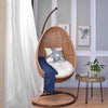Garden  Rattan Furniture Indoor Single Seat Weaving Hammock Metal Egg Hanging  Patio Swing Chair Outdoor