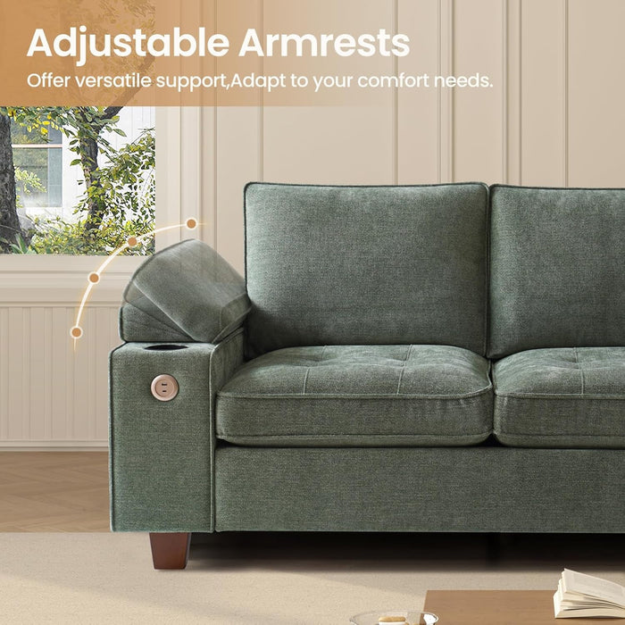 Storage Built Into the Arms