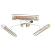 Three-Panel Infrared Patio Heater with Independent Remote Control
