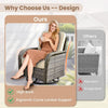 Beige All Weather Wicker Patio Furniture Conversation Set-2