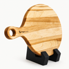 Round Maple Cheese Board
