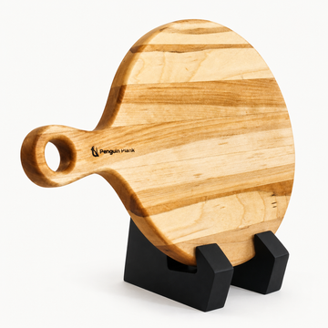 Round Maple Cheese Board