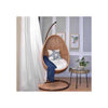 Garden  Rattan Furniture Indoor Single Seat Weaving Hammock Metal Egg Hanging  Patio Swing Chair Outdoor