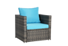 Outdoor Patio Seating Set with Cushions for Patio, Garden and Outdoor