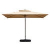 9′ x 11′ Rectangle Cantilever Patio Umbrella, Beige