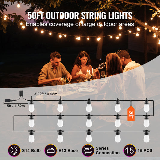 Rgb Outdoor String Lights