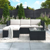 Coastal Corner Sofa Patio Set