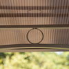 Hardtop Grill Gazebo with Double Roof, 8 x 5 ft