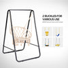 A-Frame Hanging Chair Stand, Powder-Coated Steel, 600 lb Capacity