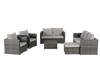 Outdoor Patio Seating Set 6-piece set with Cushions for Patio, Garden