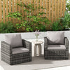 Outdoor Patio Seating Set with Cushions for Patio, Garden and Outdoor
