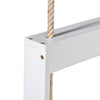 Acacia Wood Porch Swing Bed — Twin Size