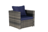 Outdoor Patio Seating Set 6-piece set with Cushions for Patio, Garden