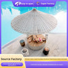 Hotel Swimming Pool Aluminum Long-handled Outdoor Umbrella Beach Courtyard Sunshade Villa Camping Outdoor Furniture