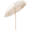 6 Ft Boho Patio Umbrella with Tassels