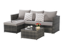 Outdoor Patio Seating Set 2-piece set with Cushions for Patio, Garden