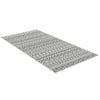Reversible Outdoor Rug — 9' x 18' Gray Boho