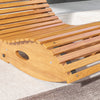 Slatted Teak Rocking Chair