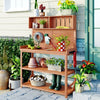 Farmhouse Potting Bench — 65 Inch