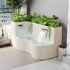 Aluminum Alloy Modern Durable Outdoor Furniture Running Water Flower Box Fish Tank Culture Screen Partition Living Room Dining