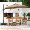 9 x 8.2 Ft Offset Cantilever Patio Umbrella