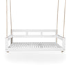 Acacia Wood Porch Swing Bed — Twin Size
