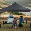 10x10 Pop-Up Canopy Tent with Slant Legs, Grey