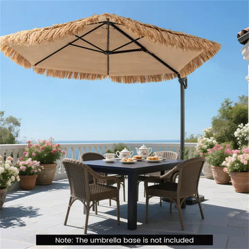 Tropical Patio Umbrella — 9.5 ft