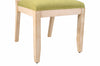 Cane Back Rattan Dining Chairs, Set of 2 — Olive Green