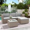 Coastal Corner Sofa Patio Set