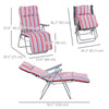 Set of 2 Folding Zero Gravity Sun Loungers