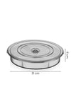 Rotating Serving Tray — 6 Compartments