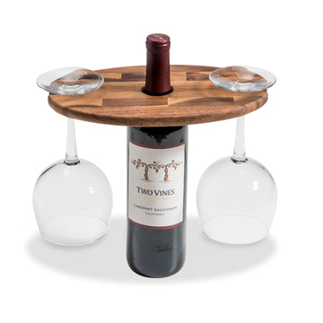 Outdoor Wine Glass Caddy