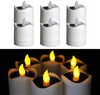 Solar Flameless Candle Set — Waterproof Outdoor, 6 Pieces