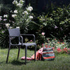 Commercial Grade Stacking Patio Dining Chairs, Set of 4