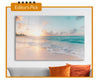 Sea & Waves Tempered Glass Wall Art, 18 x 28 in