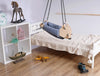 Convertible Baby Cradle Swing with Safety Belts