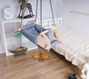 Convertible Baby Cradle Swing with Safety Belts