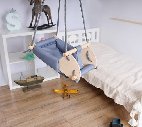 Convertible Baby Cradle Swing with Safety Belts
