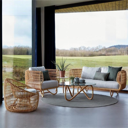NORDHAVEN Outdoor Rattan Modular Lounge Set