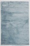 Blue Shaggy High-Pile Area Rug