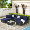 Outdoor Patio Seating Set 8-piece set with Cushions for Patio, Garden