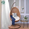 Garden  Rattan Furniture Indoor Single Seat Weaving Hammock Metal Egg Hanging  Patio Swing Chair Outdoor