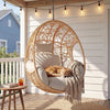 Wicker Egg Chair Seat (Stand Sold Separately)