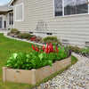 Fir Wood Raised Garden Bed for Patio and Balcony
