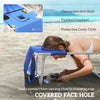 Folding Beach & Pool Lounger with Side Table