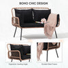 Four-Piece Outdoor Wicker Patio Conversation Set