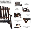 Adirondack Outdoor Rocking Chair in Firwood