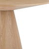 47.24'' Wooden Dining Table Round Dining Table, Hardwood Solids