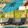 Heavy-Duty Bronze Market Umbrella Base — 30 lbs
